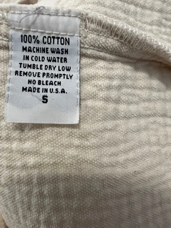 Black Crane Cream Long-Sleeve Top - Picture 3 of 4